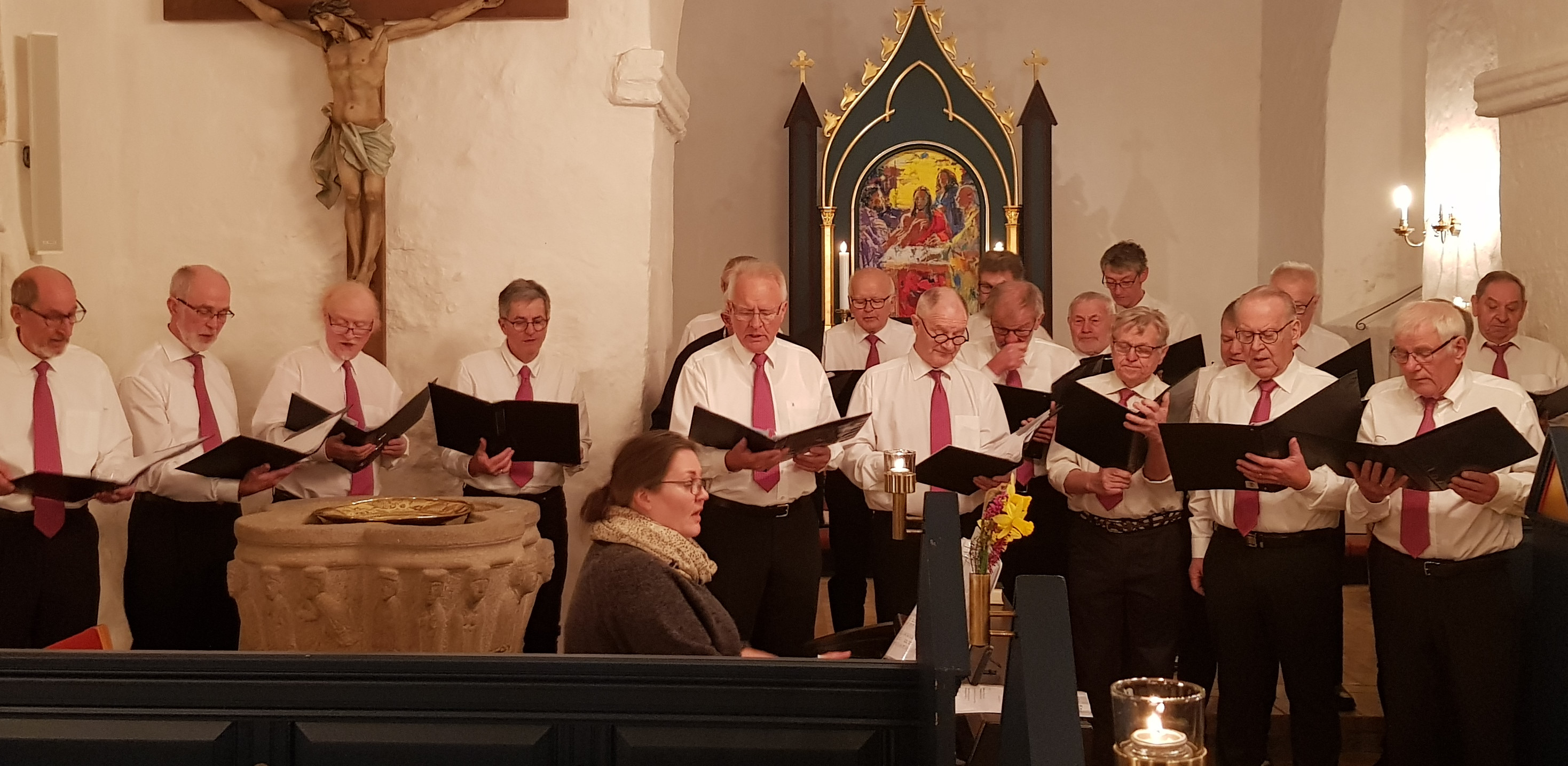 Skive musikskoles herrekor.