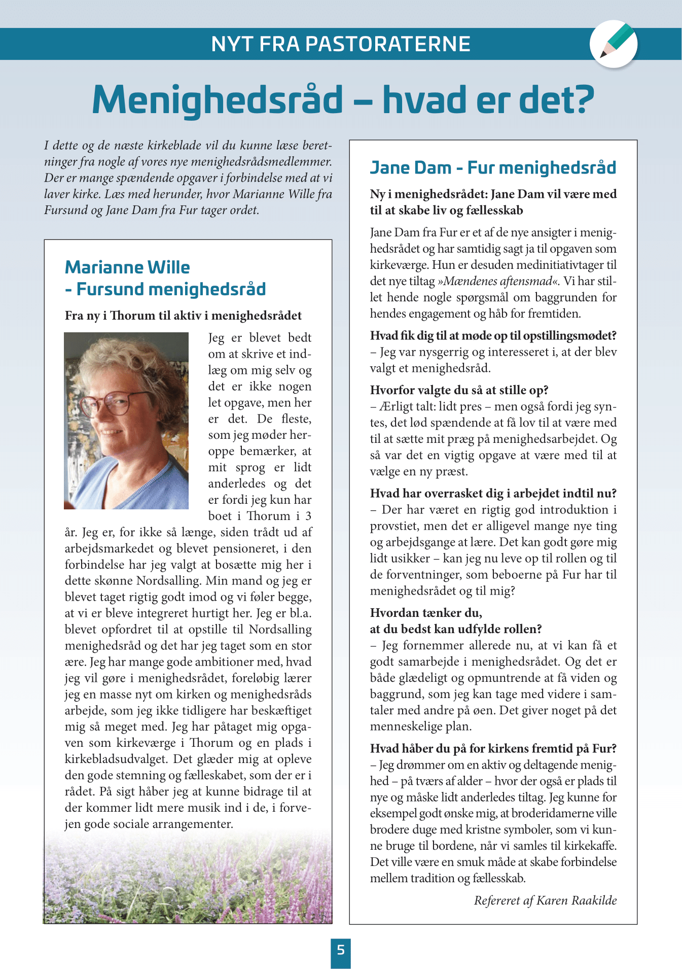 Kirkeblad - Folkekirken Nordsalling